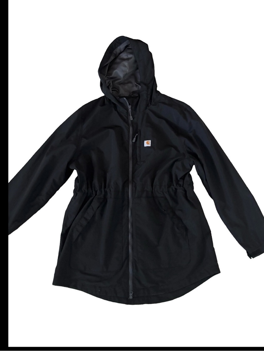 Carhartt Women's Rain Defender Lightweight Coat 104221 XL Black